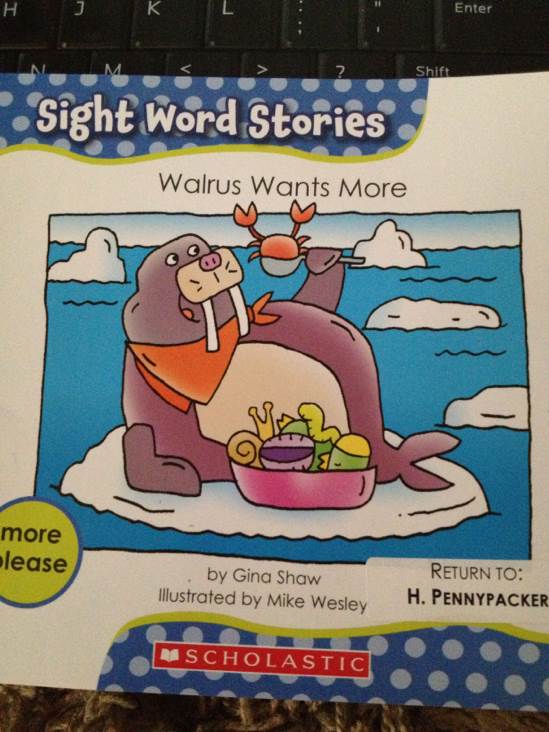 Walrus Wants More