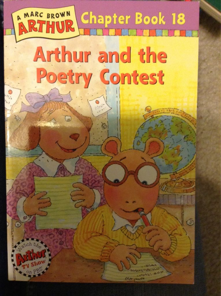 Arthur And The Poetry Contest - Marc Brown (Little , Brown And Company - Paperback) book collectible [Barcode 9780316121538] - Main Image 1