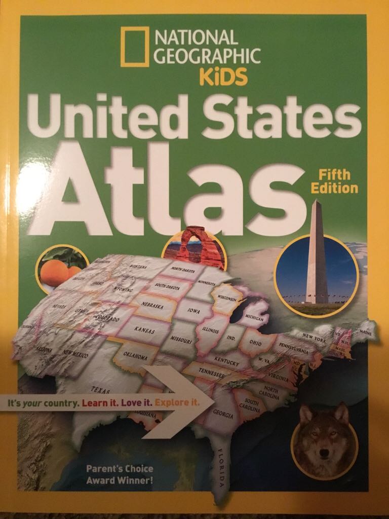 National Geographic Kids United States Atlas, 5th Ed.