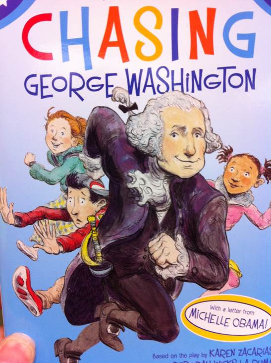 Chasing George Washington - Ronald Kidd book collectible [Barcode 9780545333580] - Main Image 1