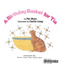 A Birthday Basket For Tia - Pat Mora book collectible [Barcode 9780590477581] - Main Image 1