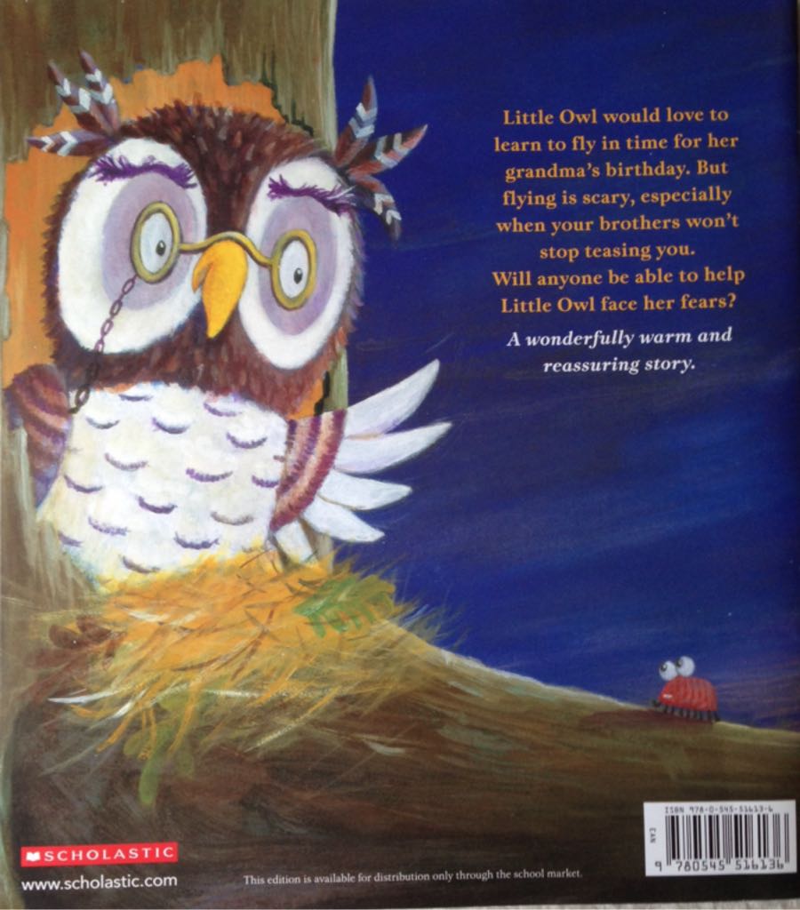 Brave Little Owl - Penny Little (Scholastic Inc. - Paperback) book collectible [Barcode 9780545516136] - Main Image 2