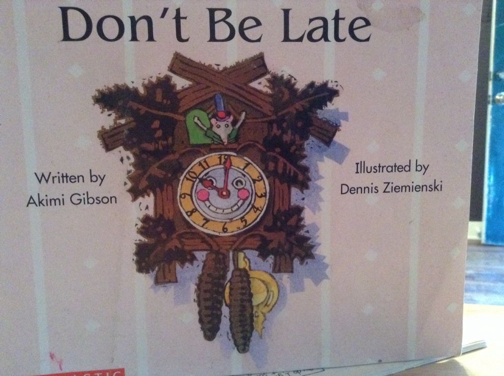 Don’t Be Late