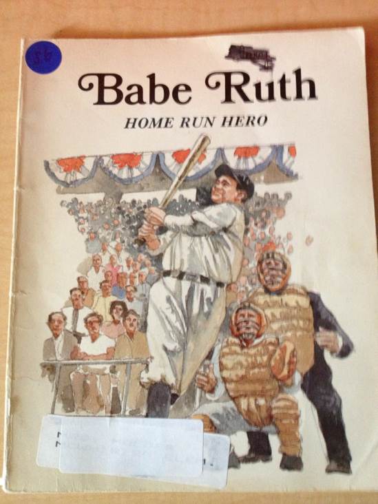 Babe Ruth Home Run Hero - Keith Brandt book collectible - Main Image 1