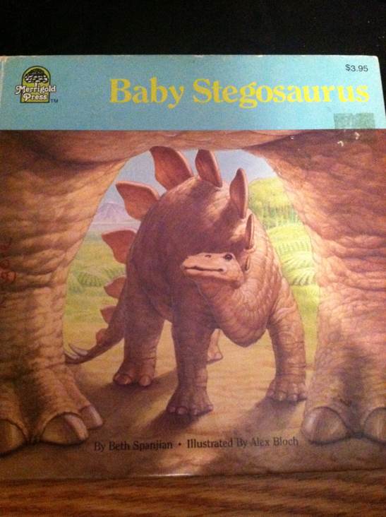 Baby Stegosaurus xG6- Animal Dino and Dragon - Beth spanjian (Golden Books) book collectible [Barcode 9780307109026] - Main Image 1