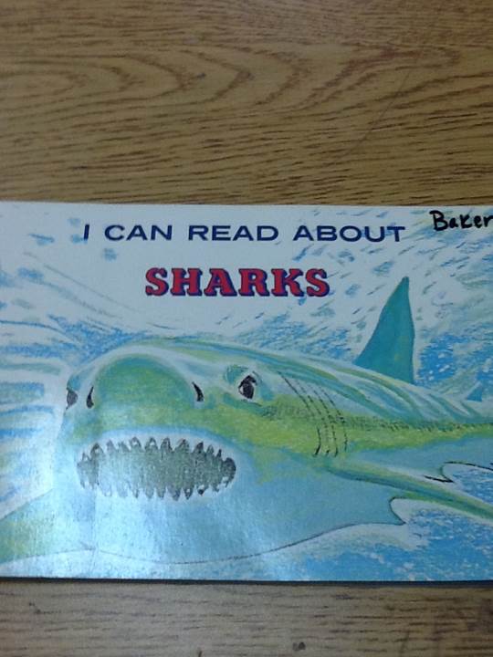 I Can Read About Sharks