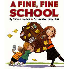 A Fine Fine School - Sharon Creech (Harpercollins Childrens Books) book collectible [Barcode 9780060007287] - Main Image 1