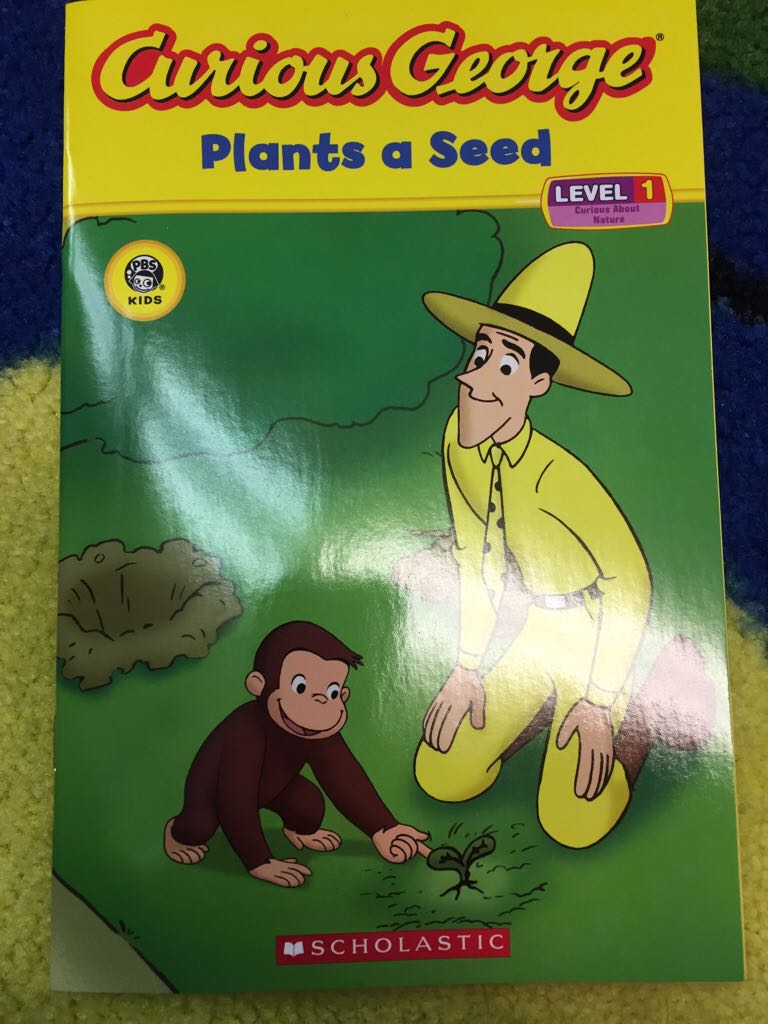Curious George Plants A Seed - Erica Zappy book collectible [Barcode 9780545854627] - Main Image 1