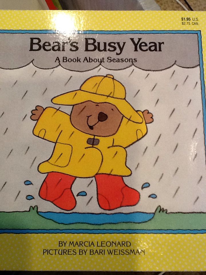 Bear’s Busy Year - Ruth Green (Troll Communications Llc) book collectible [Barcode 9780816717279] - Main Image 1