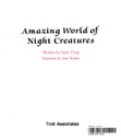 Amazing World of Night Creatures - Janet Craig (Troll Communications Llc - Paperback) book collectible [Barcode 9780816717507] - Main Image 1