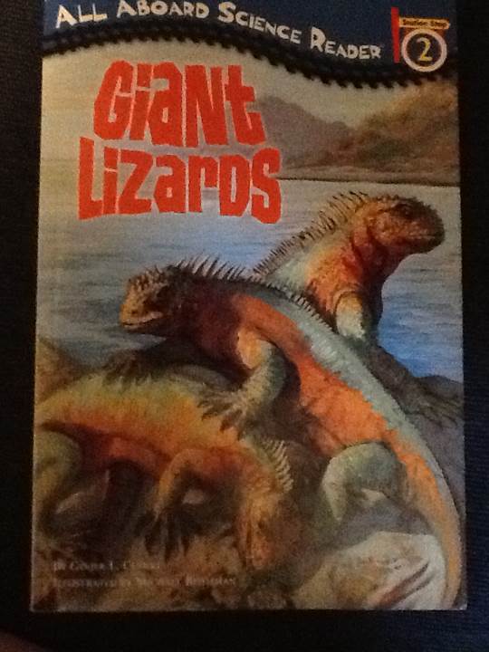 Giant Lizards - Michael Rothman (Grosset & Dunlap - Paperback) book collectible [Barcode 9780448431208] - Main Image 1