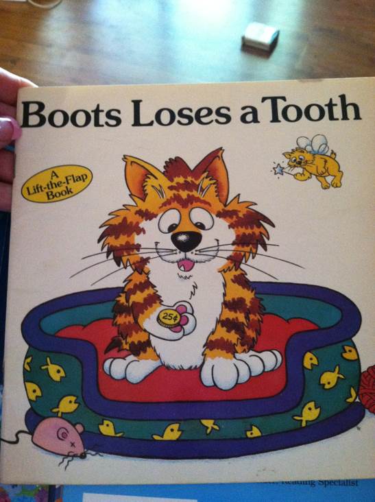 Boots Loses a Tooth - Sara James book collectible [Barcode 9781561562497] - Main Image 1