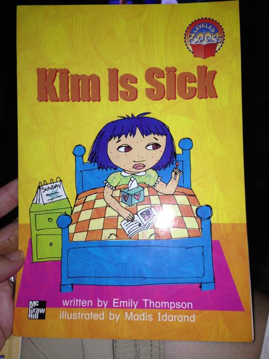 Kim is Sick - Emily Thompson book collectible [Barcode 9780021849994] - Main Image 1