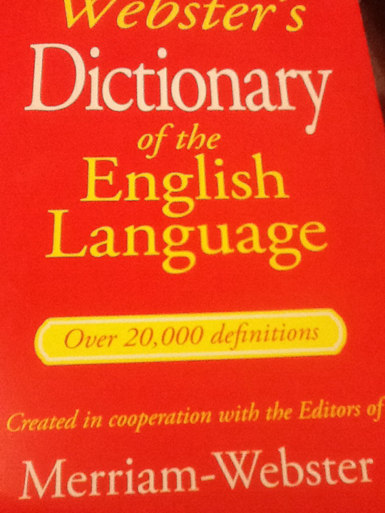 Webster’s Dictionary of the English Language
