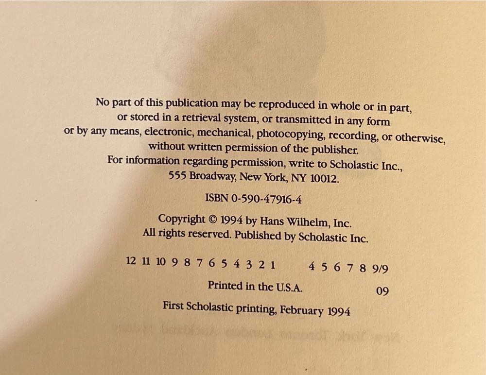 Bad, Bad Bunny Trouble - Hans Wilhelm (Cartwheel Books) book collectible [Barcode 9780590479165] - Main Image 4