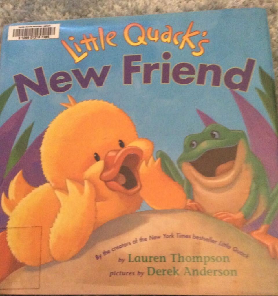 Little Quack’s New Friend
