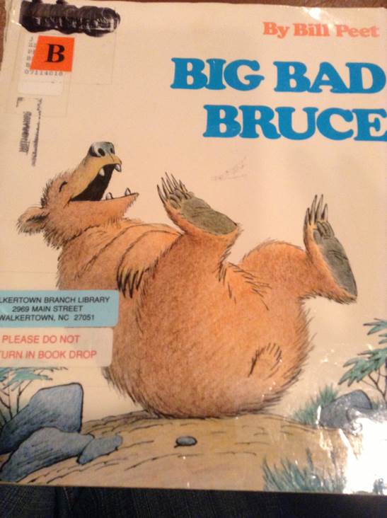 Big Bad Bruce - Bill Peet (Houghton Mifflin - Paperback) book collectible [Barcode 9780395329221] - Main Image 1