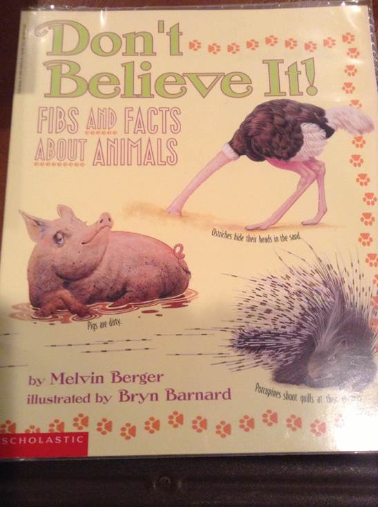 Don’t Believe It