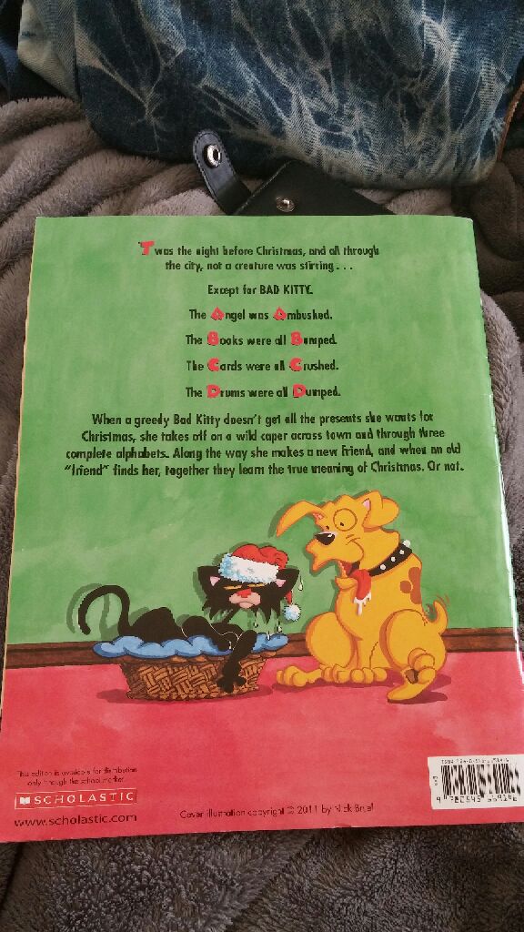 Bad Kitty Christmas, A - Nick Bruel (Scholastic - Paperback) book collectible [Barcode 9780545669146] - Main Image 2