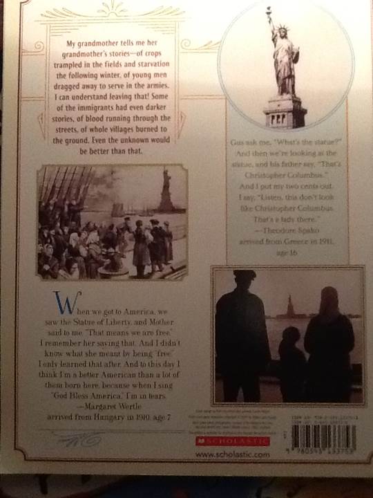 At Ellis Island - Louise Peacock (Scholastic - Paperback) book collectible [Barcode 9780545133753] - Main Image 2