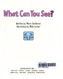 What can you see?