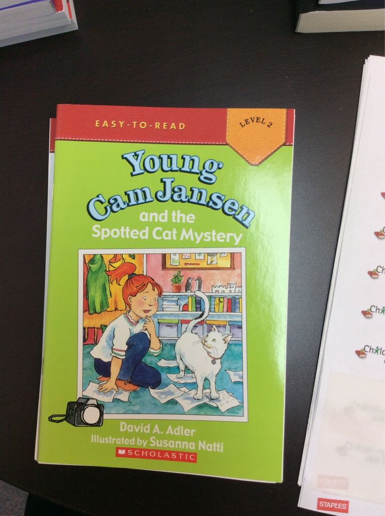 Young Cam Jansen and the Spotted Cat Mystery
