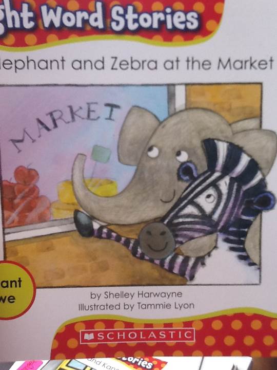 SWS Elephant and Zebra at the Market