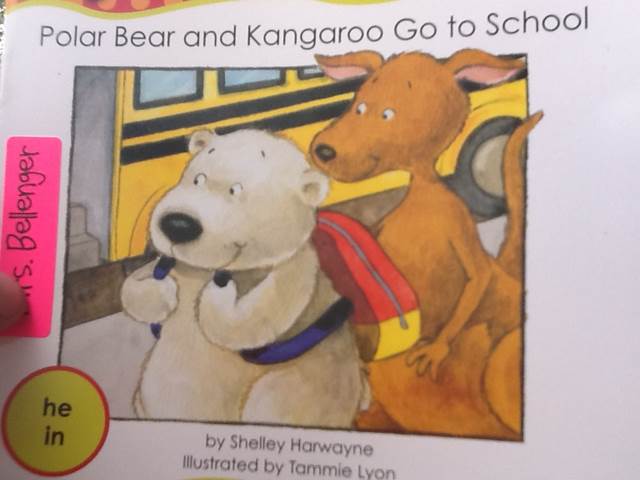 Sight Word Stories: Polar Bear and Kangaroo Go To School