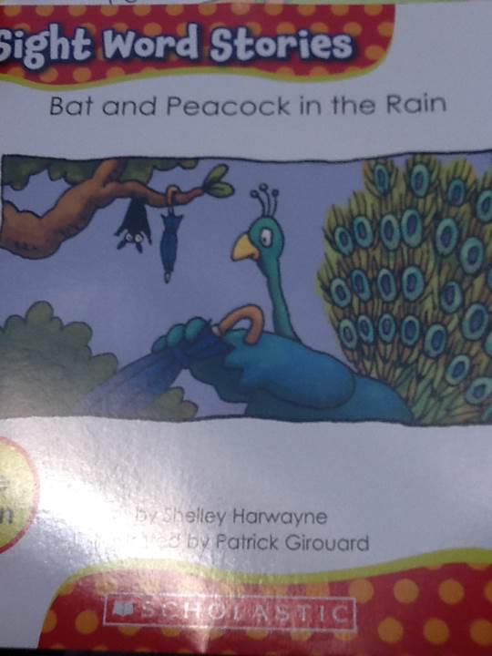 SWS Bat and Peacock in the Rain