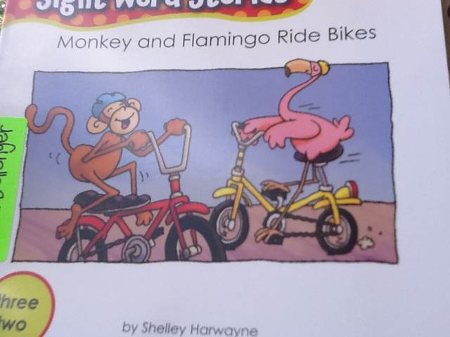 SWS Monkey and Flamingo Ride Bikes