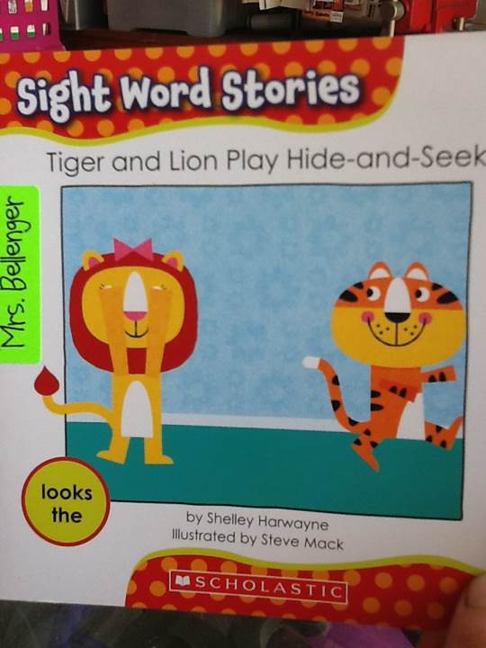 SWS Tiger and Lion Play Hide-and-Seek