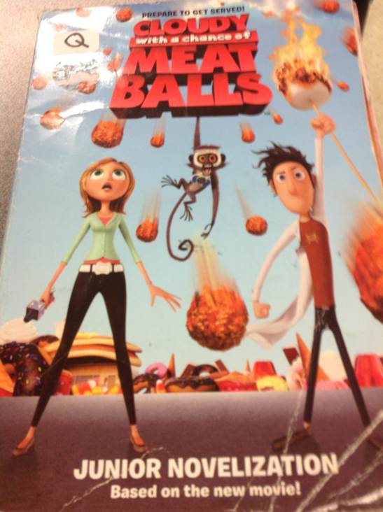 Cloudy with a Chance of Meatballs Junior Novelization