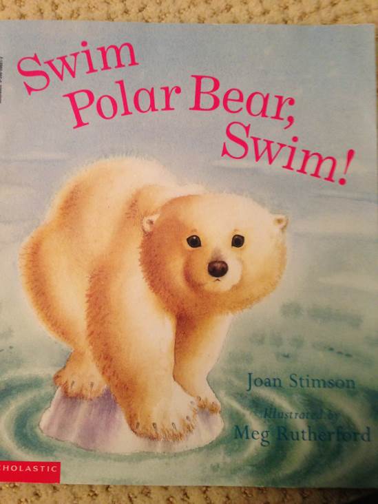 Swim polar bear, swim!