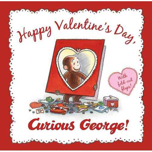 Happy Valentine’s Day Curious George! - N. Di Angelo (Random House Books for Young Readers - Hardcover) book collectible [Barcode 9780547131078] - Main Image 1