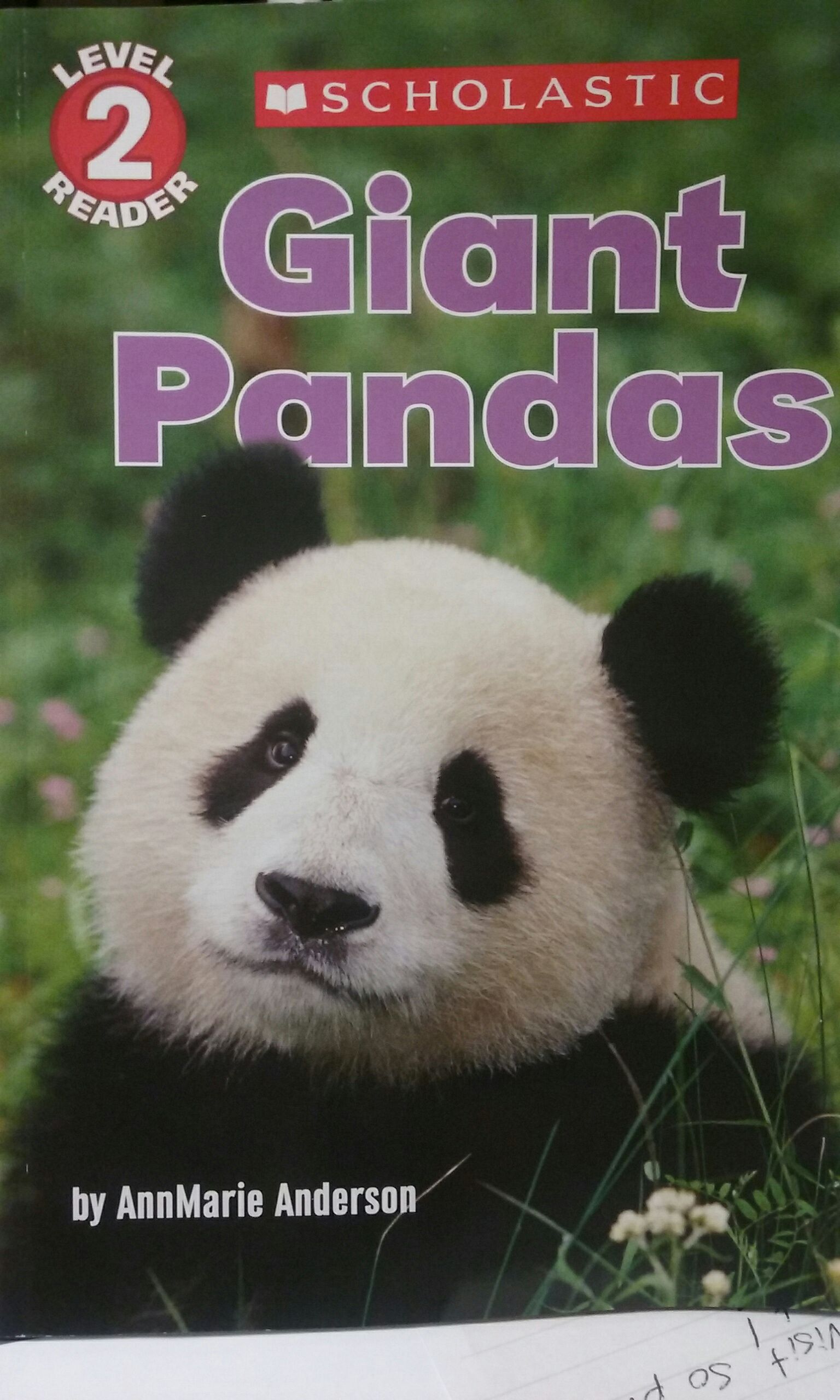 Giant Pandas - Allan Fowler (First Scholastic Printing , January 2000) book collectible [Barcode 9780545935494] - Main Image 1