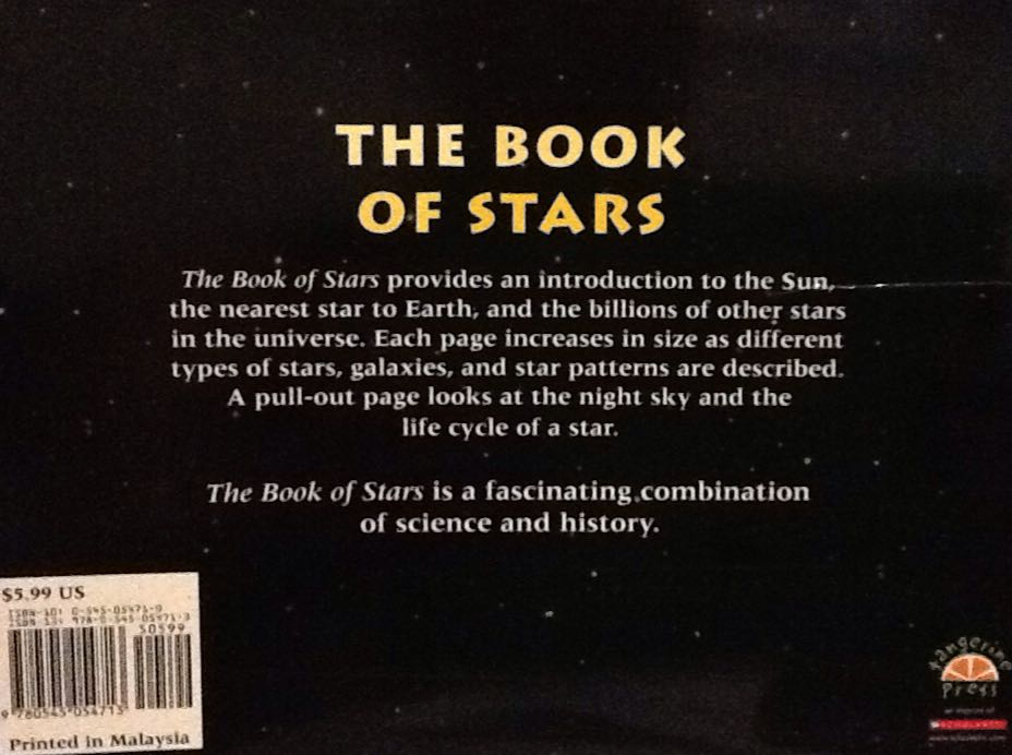 Book of Stars, The - Clint Twist book collectible [Barcode 9780545054713] - Main Image 2