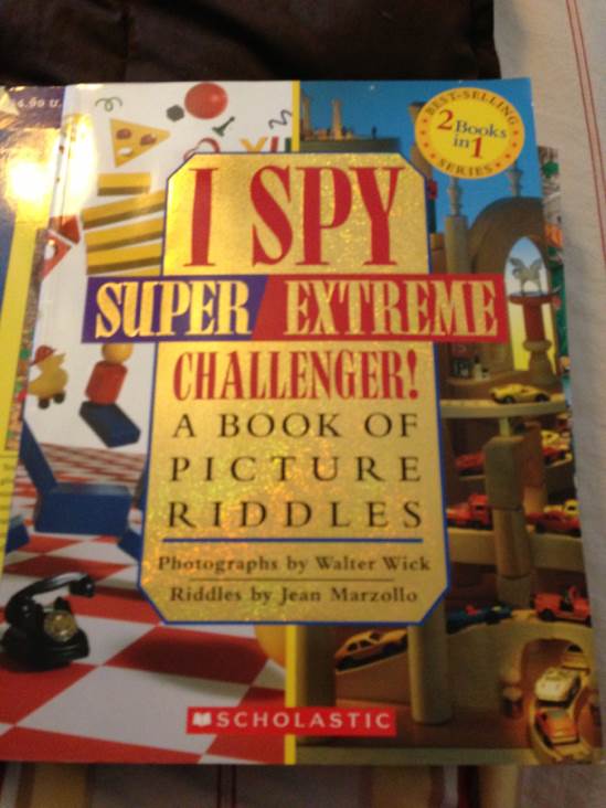 I Spy Super Extreme Challenger! - jean marzollo book collectible [Barcode 9780545098908] - Main Image 1