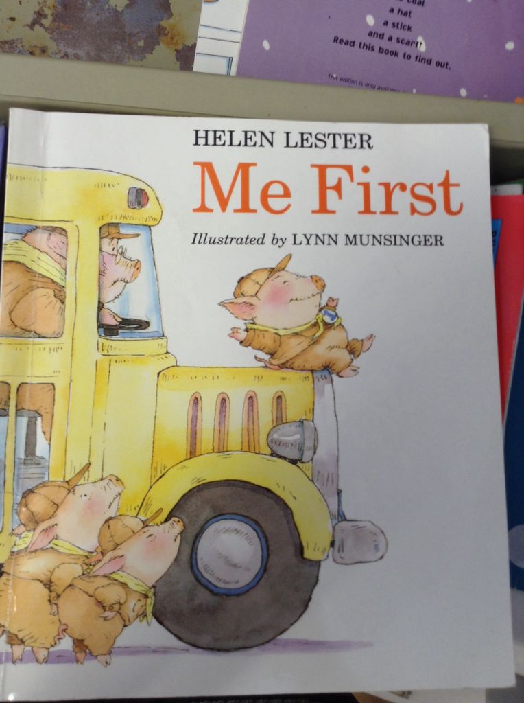 Me First - Helen Lester (Houghton Mifflin Harcourt) book collectible [Barcode 9780395720226] - Main Image 1