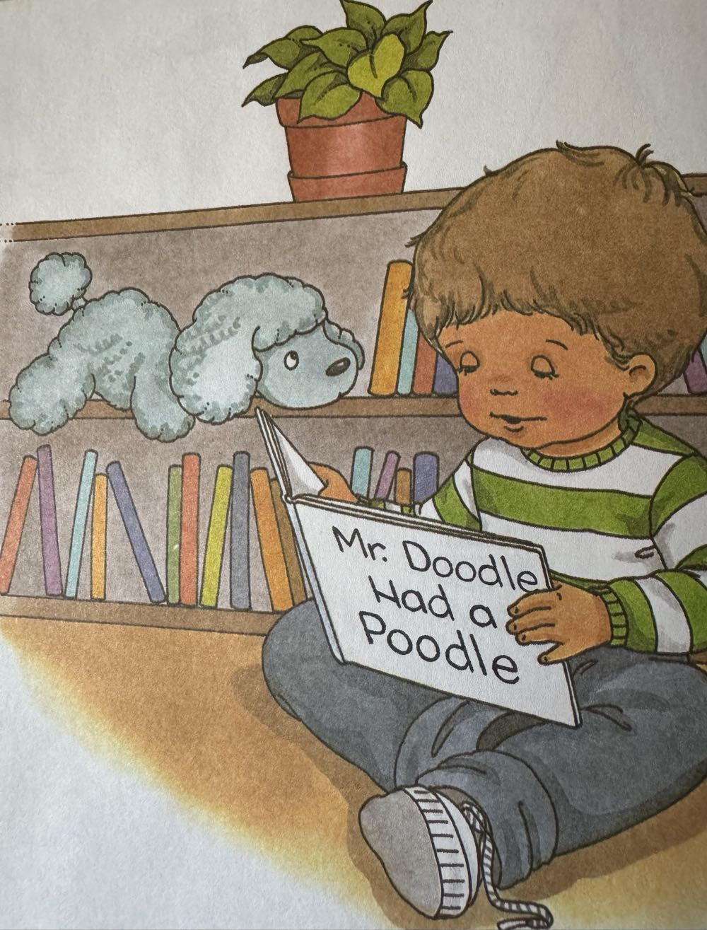 Mr. Doodle Had a Poodle - Jane Belk Moncure (Childs World Incorporated - Hardcover) book collectible [Barcode 9780895656742] - Main Image 3