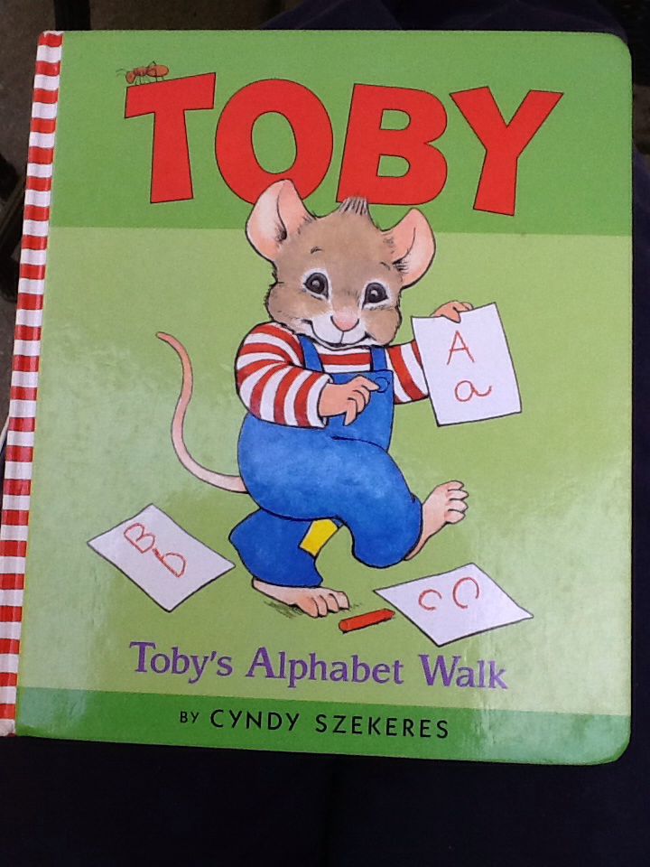 Toby’s Alphabet Walk - Szekeres, Cindy (- Hardcover) book collectible [Barcode 9780689826474] - Main Image 1