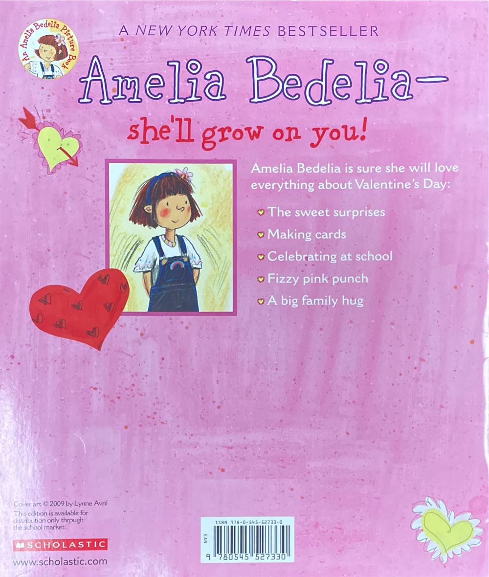 Amelia Bedelia’s First Valentine - Herman Parish book collectible [Barcode 9780545527330] - Main Image 2