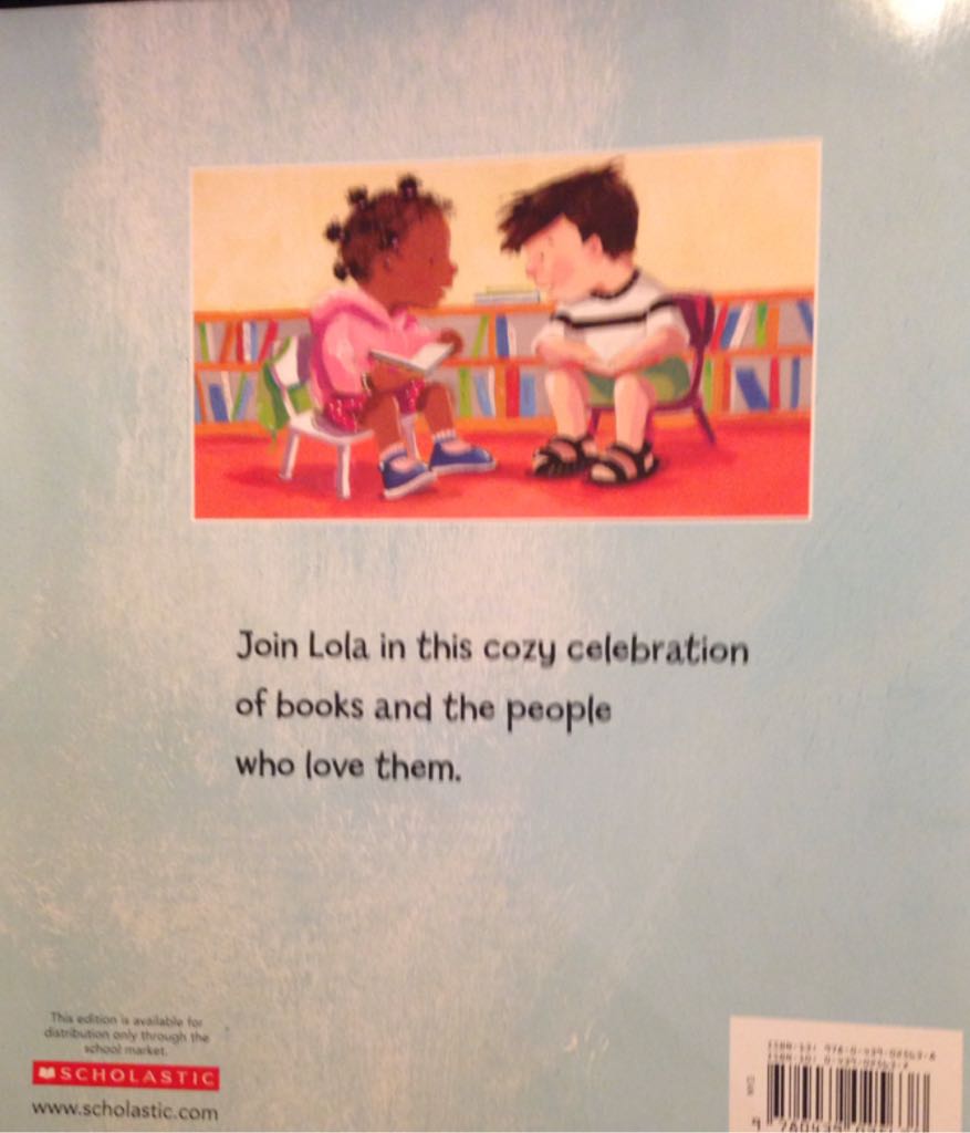 Lola at the Library - Anna McQuinn (Scholastic, Inc - Paperback) book collectible [Barcode 9780439025638] - Main Image 2