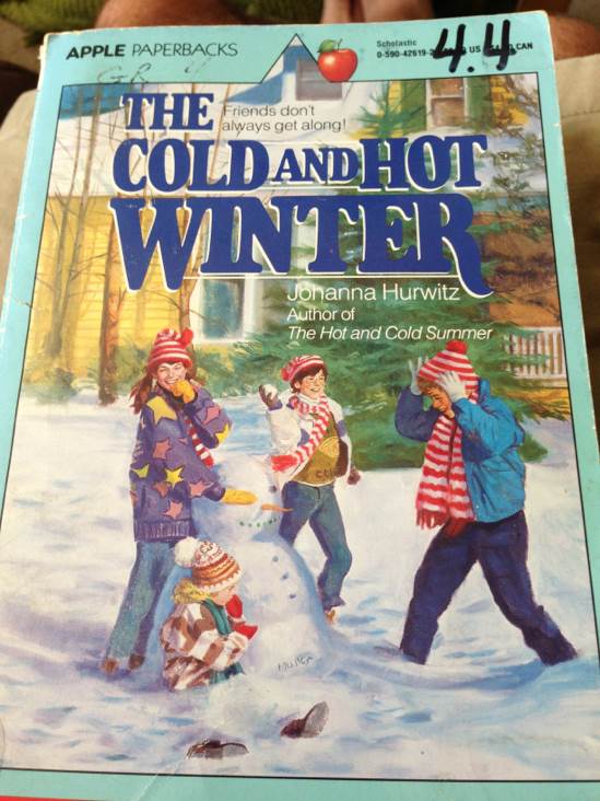 The Cold & Hot Winter - Johanna hurwitz (Apple) book collectible [Barcode 9780590426190] - Main Image 1