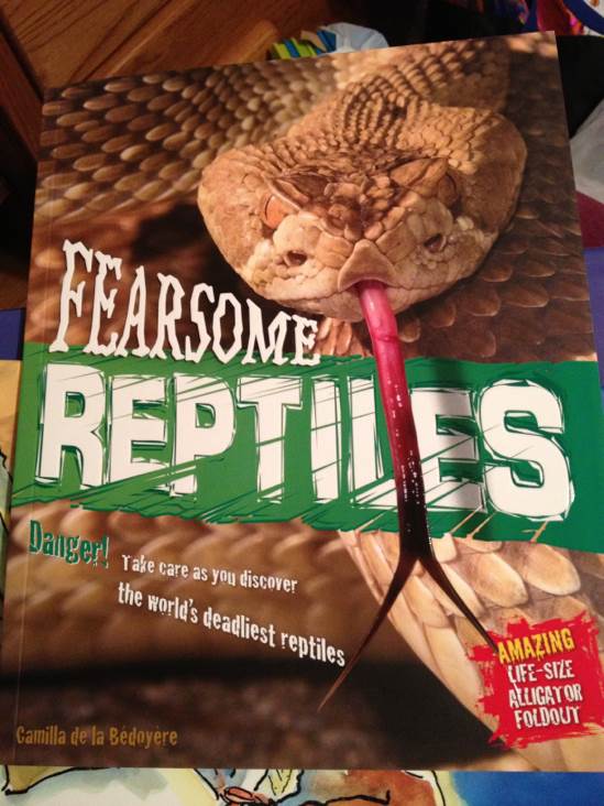 Fearsome Reptiles - Camilla de la Bedoyere book collectible [Barcode 9780545541305] - Main Image 1