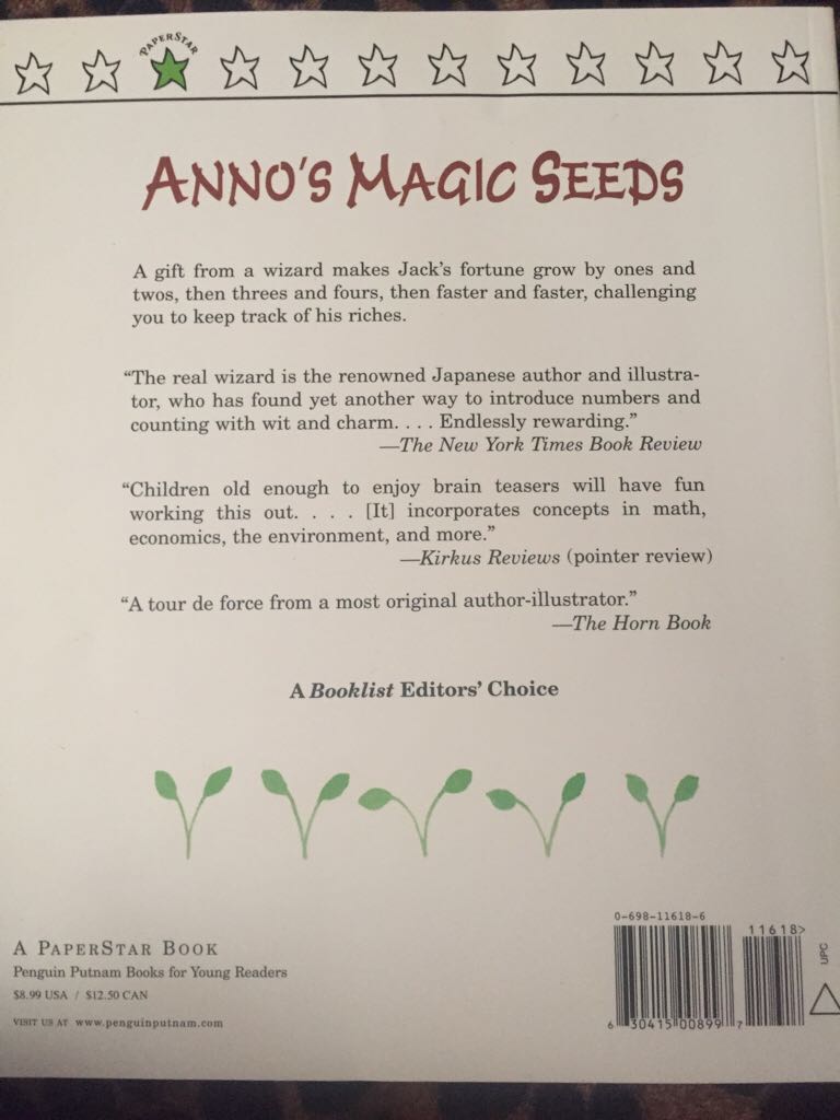 Anno’s Magic Seeds - Mitsumasa Anno (Paperstar Book) book collectible [Barcode 9780698116184] - Main Image 2