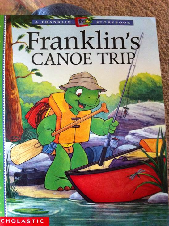 Franklin’s Canoe Trip - Scholastic book collectible [Barcode 9780439388436] - Main Image 1