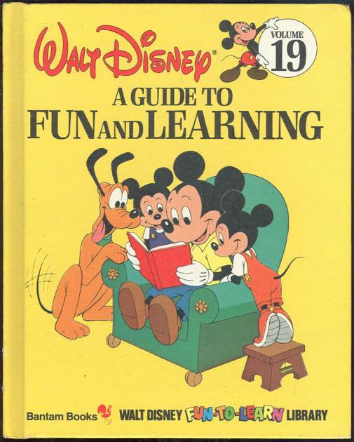 A guide to fun and learning - Walt Disney Productions (A Bantam Book - Hardcover) book collectible [Barcode 9780553055276] - Main Image 1