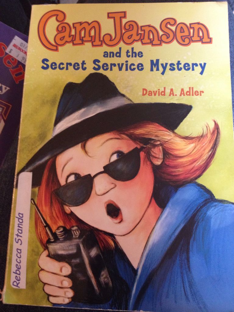 Cam Jansen and the secret service mystery - David Adler book collectible [Barcode 9780545045858] - Main Image 1