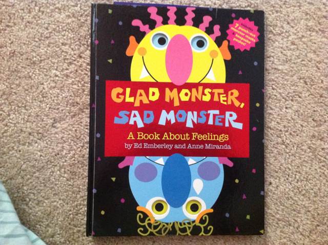 Glad Monster, Sad Monster - Ed Emberley (LB Kids - Hardcover) book collectible [Barcode 9780316573955] - Main Image 1
