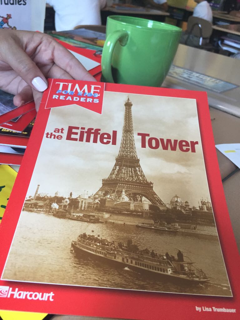 At The Eiffel Tower - Lisa Trumbauer book collectible [Barcode 9780153331589] - Main Image 1
